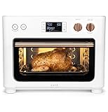 Café Couture Oven with 14 essential cooking modes, including Air Fry, CrispFinish, Bake, Broil, Roast, Toast, Pizza, WiFi & Smart Connected, Voice Control, Countertop Small Appliances, Matte White