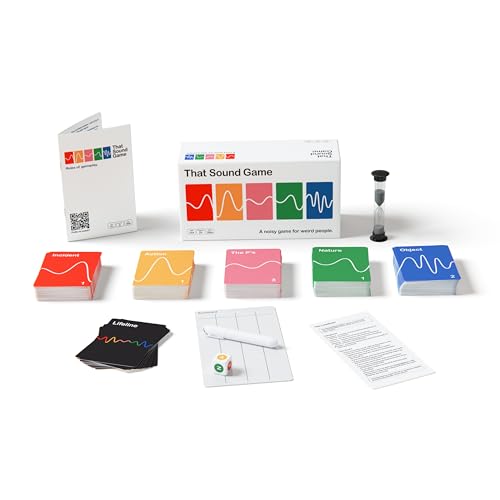 That Sound Game - Award Winning - Party Sound Guessing Game for Adults and Teens, Board Game for 2+ Players Ages 14 and Up