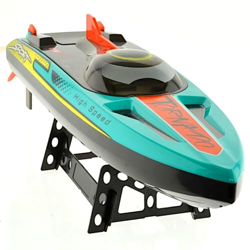 POCO DIVO Tornado High Speed RC Boat, Brushless Motor 40+mph Sport Racing Yacht, ABS ESC Servo RTR Deep-V Racer Watercraft, Super-Fast Water-Cooling Auto-flip 18” LED Night Sailing Ship
