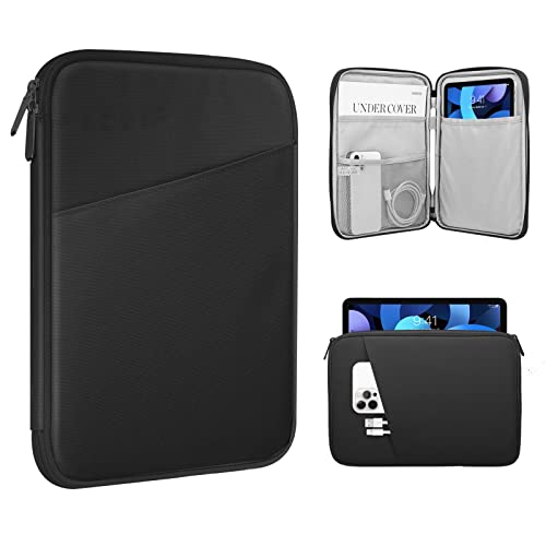 TiMOVO 8-9 Inch Tablet Sleeve Case for All-New iPad Mini 7 (A17 Pro, 2024), iPad Mini 6 (8.3-Inch, 2021), iPad Mini 5/4/3/2/1, Portable Protective Pouch Bag for iPad Mini, Black
