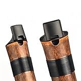 Separable Brown Vertical Bamboo Flute Key G Traditional Chinese Musical Instrument Woodwind Music Instrument Xiao