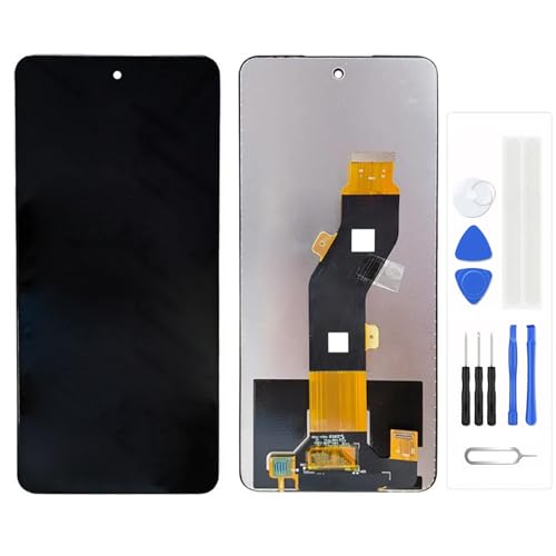 LCD Screen for Itel P55 4G A666L Replacement LCD Display Touch Digitizer Assembly Black