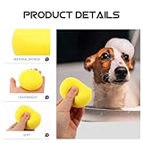 Ipetboom Pet Cleaning Sponge: 5pcs Sponges for Cleaning Pet Shower Sponge, Dog Bath Scrubber Dish Scrubber Dog Sponge for Bathing Puppy Bath Sponge Take A Bath Foam Sponge Baby Cleaning Supplies