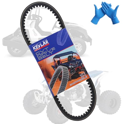 Replace 669 18 30 YINNCKE Clutch Drive Belt Fits for GY6 49cc 50cc 150cc QMB139 TaoTao Wildfire Coleman Roketa Jonway Bintelli Scorch SYM DD50 Chinese Scooter Moped Go Kart Cart Buggy Off Road ATV