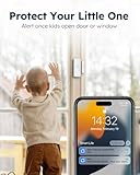 tolviviov Alarm System for Home Security, DIY Door Alarm Security Systems, Smart App Alerts, 15Piece Kit, No Monthly fee, WiFi Alarm, Door Window Motion Sensor, for Home Security, and Kids Safety