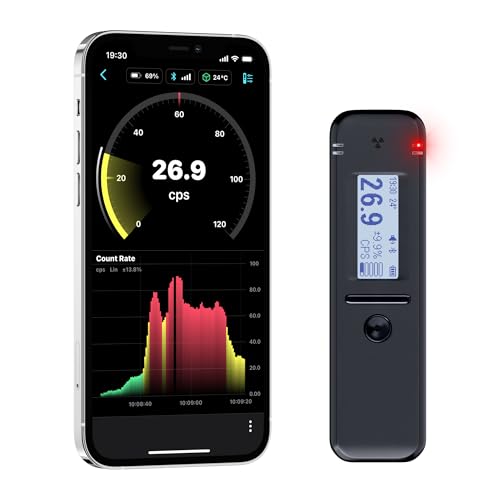 Smart Geiger Counter Radiacode-102 with Free Mobile App. Nuclear Radiation Detector