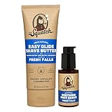 Dr. Squatch Fresh Falls Smooth Shave Bundle - Easy Glide Butter + Soothing Post Shave - Natural Ingredients - Manly Fragrance - Moisturizing