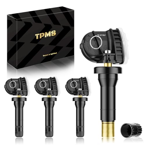 PUMBOAT 4PCS Pre-Programmed TPMS Sensor Tire Pressure Monitoring Sensor - Compatible with Ford F150 Explorer Edge Ranger Mustang Lincoln MKT MKX MKS MKZ - 315MHz Replaces# F2GZ1A189A