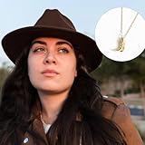 Cowboy Boot Necklace Cowgirl Necklace Western Necklaces for Women Gold Cowgirl Hats Boot Necklace Western Jewelry Charm Necklace Cowgirl Pendant Necklace Rodeo Outfit Gifts for Women Trendy 2024