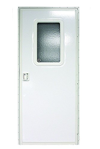 Lippert Components v000042625 Polar White 24" x 76" RV Right Square Entry Door