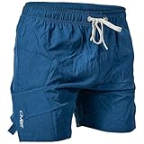 Combat Iron Summit Adventure Men’s Shorts | 5.5” Inseam | Men’s All-Day Athletic & Casual Shorts | Adjustable Fit and Moisture-Wicking Fabric | Freedom Blue, X-Large