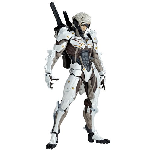 Kaiyodo Revoltech Yamaguchi No.140EX: Raiden White armor METAL GEAR RISING REVENGEANCE series (Japan Import)