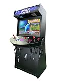 Top Us Video Arcades 4 Player Games 4600 Games 32 inch Screen Black Full Size Commercial Grade Upright Standup Arcade Machine with 2 Game Guns Included