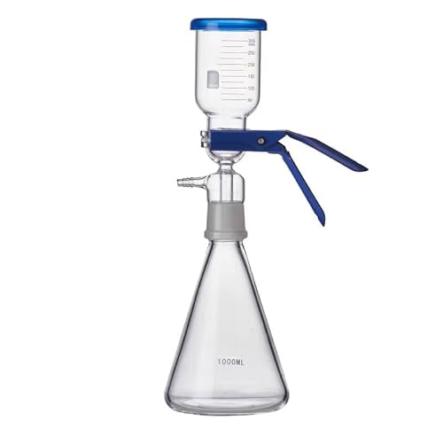 250-5000ml Vacuum Filter Apparatus | Laboratory Glass Filter for Sand Core Liquid Solvent Membrane Filtration(5000ml)
