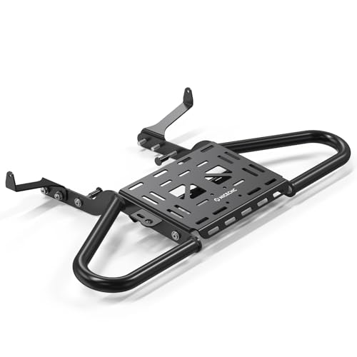 NICECNC Rear Wide Grab Bar Bumper Compatible with Yamaha Raptor 700 YFM700 2013 2015 2016 2017 2018 2019 2020-2024, Raptor 700 YFM700R 2006 2007 2008 2014, See Fitments