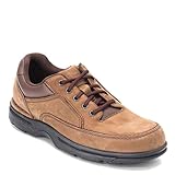 Rockport Men's Eureka Walking Shoe, Chocolate Nubuck, 13 Wide