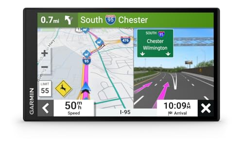 Garmin DriveSmart 55 EX with Traffic, 5.5-inch Car GPS Navigator with Bright, Crisp High-Resolution Maps, Garmin Voice Assist, Smart Notifications and Hands-Free Calling