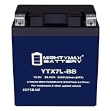 Mighty Max Battery YTX7L-BS Lithium Battery Replaces Kawasaki KL250 Super Sherpa 00-10