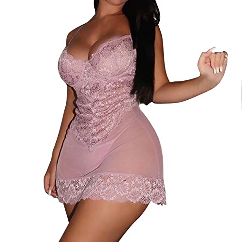 Ladies Lingerie Maternity Cosplay Lingerie For Women Sexy Body Suits Women Chemise And Robe Set All Black Outfits ForWomen Nightgown With Bra Support Sexy Lingerie For Women Hide Fat Belly Push Up Li