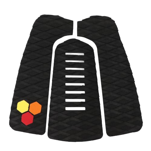 PenRux Surf Deck Traction Pad, Surfboard Grip Pad Strong Anti Slip Durable Trimmable for Longboard (Black), PenRuxev8c4sb0gq-11