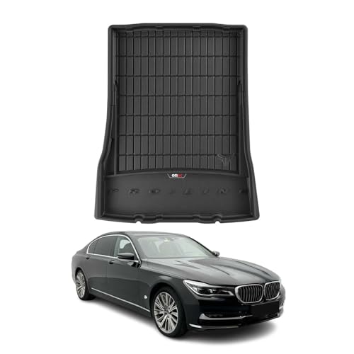 OMAC Premium Cargo Mats Liner for BMW 7 Series G11 G12 2016-2022 TPE Black