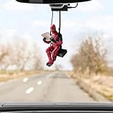 Car Swinging Ornament Rear View Mirror Car Accessories Hanging Cute Anime Rearview Pendant Decoration Interior for Gardening Man Woman Charms Aesthetic Decor Decorations