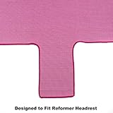 Salt & Honey Non-Slip Pilates Reformer Mat Towel (Pink)