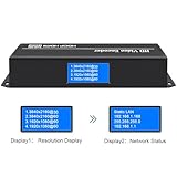 URayCoder 4K 4 Channels H.265 H.264 SD HD 3G SDI IP Video Streaming Encoder Live Broadcast Encoder IPTV for Capturing SDI to RTSP RTMP RTMPS SRT UDP M3U8 MP4 HLS ONVIF Streamer