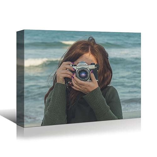 Laoife Custom Canvas Prints with Your Photos 46"x36" Wall Art, Custom photos on Canvas - Upload Your Image/Photo- Customizable photos, portraits and more, Ideal for Office, Living Room, Bedroom Wall Decor