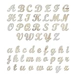 3 Inch 284 Pieces Wooden Letters Unfinished Wood Letters for Crafts Cursive Alphabets with Extras