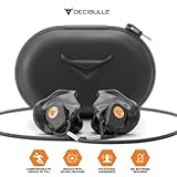 Decibullz Percussive Moldable Earplugs for Hunting & Shooting, Gun Range Hearing Protection for Shooters, Reusable Ear Plugs for Shooting Range