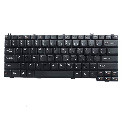 Replacement Laptop Keyboard for Lenovo 3000C 3000G N100 N200 N220 G450 G450L N440 N440G N440A N500 C460 C460M C460A C462 C467A Black US United States Edition