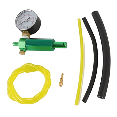 Jopwkuin Carburetor Pressure Tester Gauge, Carburetor Leak Detector Pressure Replacement Kit Accurate Testing for 57211 Outdoor Garden Mower Parts