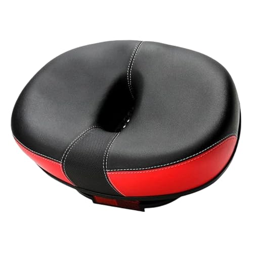Comfort Bike Seat, Noseless Wide & Thicken Bike Seat Cushion with Removable Clamp and Spring for Women and Men