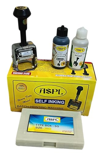 ASPL Premium Batch Printing Machine (Batch NO., Packing Date, Expiry Date, MUXIMUM Retail Price, NET Weight, Quantity, Size, ETC.) (2mm) M22