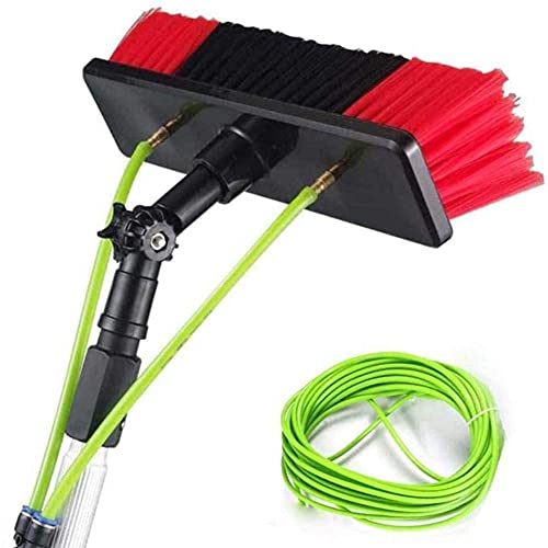 Professional Window Clean Brush for Photovoltaic Solar Panels Cars Caravan Truck Campers and Buses 3 12M Pole/6M Rod/30Cm Brush Head Included