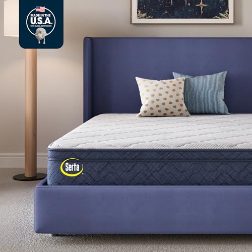 Serta Five Star Mattress Tranquility 12" Plush Pillow Top Queen