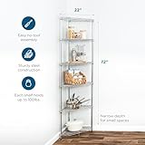 Honey-Can-Do 6-Tier Compact Triangle Corner Shelving Unit