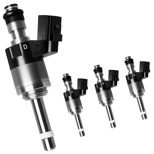 XLNTAPS Upgraded 6 Holes Fuel Injectors Fit for Honda: Accord/Civic/FIT/CR-V, L4 1.5L Gas 2016-2021, OEM # 160105PA305 (4 Pcs)