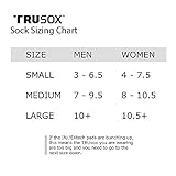 Trusox Mens 3.0 Full Length Cushioned Athletic Socks, White, Large US