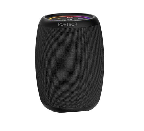 Bluetooth Speaker, Portable Wireless, Powerful Stereo Sound, IPX5 Waterproof, TWS Surround Pairing, for Outdoor/Home/Party/Travel/Beach/Shower, Gifts for Men Women