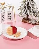 Liobelon 2 Pieces Apples Silicone Molds, Apples Shape Fruit Mousse Cake Molds Christmas Candle Molds for Candle Making, Creative Shape Cake Mold for Candy Fondant Chocolate Dessert Cupcake Decorating