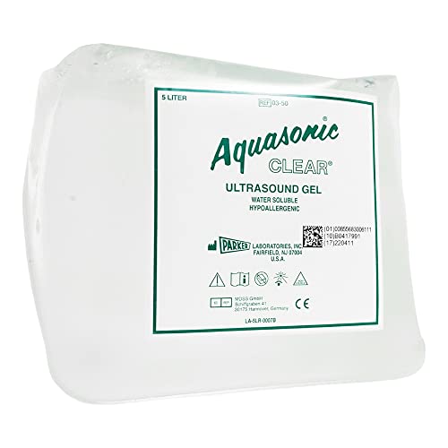 Parker W60693L5 Aquasonic Clear Ultrasound Gel, 5 Litre