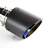 Blue Burn Carbon Axle Back Muffler Exhaust for BMW F30 F32 335i 435i 12-16