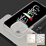 Generic Phone Case Free TPU Palestine Cover Arabic Calligraphy Name with Palestinian Flag Map-Wht Compatible with iPhone 14 Pro Max Anti-Scratch Clear Transparent