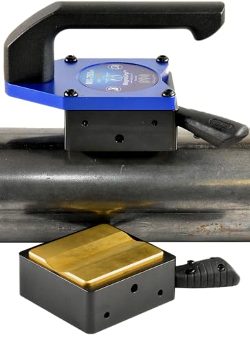 Maglogix 110 pounds Hand Lifting Pipe Magnet (Unit Weighs Only 3.6 Pounds)