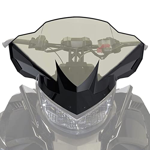Yamaha SR Viper Medium Snowmobile Windshield Smoke 20.4"