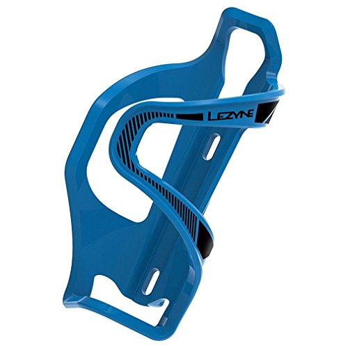 Lezyne Flow Bottle Cage SL E/L Matrix is Left Gekle Water Bottle Holder, White, 1 – Flsll V210 Bottle Holder, Blue, 48 g