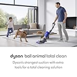 Dyson Ball Animal Total Clean Upright Vacuum, Iron/Blue