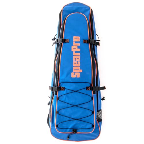 SpearPro Deluxe Fin Backpack Bag 44" - Blue